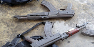 AK 47 Rifles