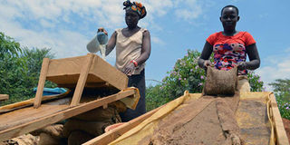 Siaya gold mining