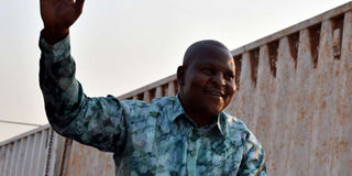 Central African Republic President Faustin-Archange Touadera