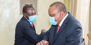 DP William Ruto, President Uhuru Kenyatta