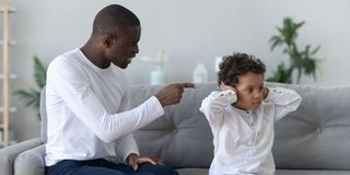 Angry father