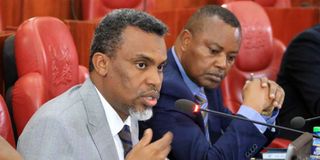 Noordin Haji and George Kinoti