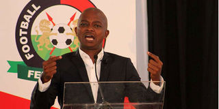 FKF President Nick Mwendwa