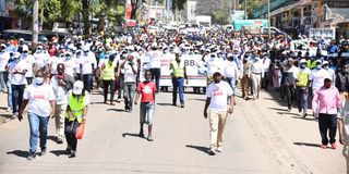 Matatu operators, Nakuru, BBI