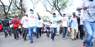 Matatu operators, Nakuru, BBI