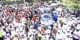 Matatu operators, Nakuru, BBI