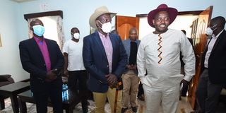 Ruto and Kihika's husband Samuel Mburu