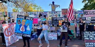 Joe Biden supporters