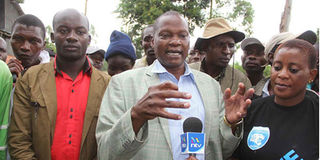 Kabuchai MP James Lusweti