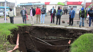 Nakuru fault lines