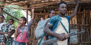 Amhara Region militia man