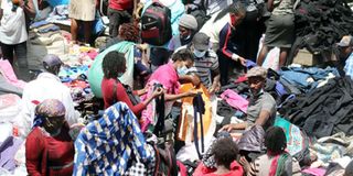 Gikomba Market in Nairobi