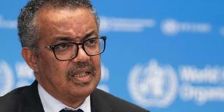 WHO boss Tedros