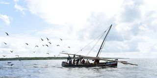 Fishermen boat