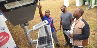 Solar power panels