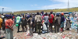 Gioto dumpsite in Nakuru Town