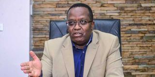 Kenya Power Managing Director Bernard Ngugi