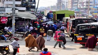 Eastleigh area in Nairobi