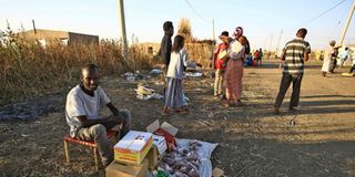 Ethiopian refugee Village 8 Sudan