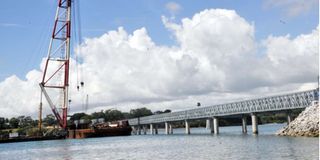 Likoni floating bridge