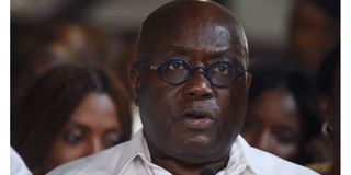 Ghana's Nana Akufo-Addo. 