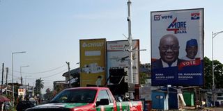 Ghana election campaigns