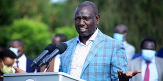 Deputy President William Ruto