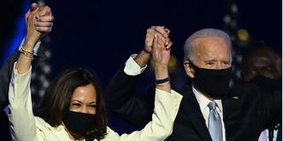 Joe Biden and Kamala Harris