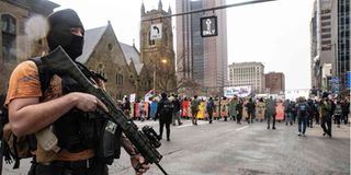 US election protests