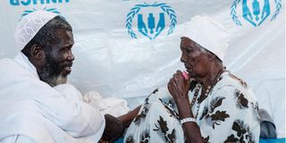 Ethiopian refugee Asafu Alamaya