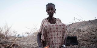 Ethiopian refugee Arrafu Mbaye