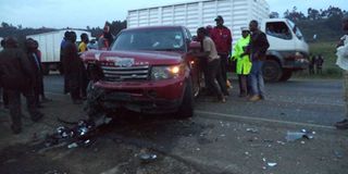 Pastor Nganga's car accident