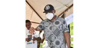 ODM candidate Omar Boga