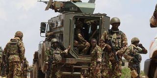 KDF soldiers