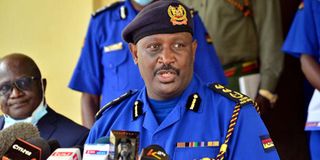 Police IG Hilary Mutyambai