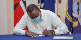 President Uhuru Kenyatta