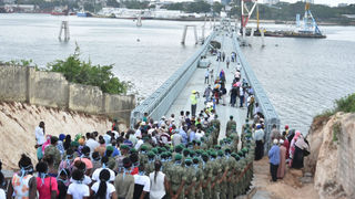 Likoni floating bridge