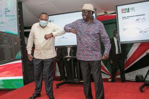Uhuru Kenyatta, Raila Odinga
