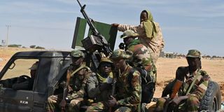 Nigerien soldiers 