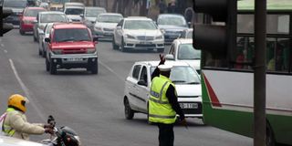 Nairobi traffic officer