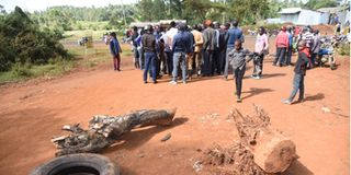 Chaos at Gideon Moi Nandi visit