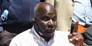 Talai Council of Elders ex-vice chair Christopher Koyogi