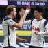Tottenham's Son and Kane celebrate
