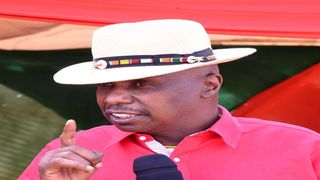 Baringo Senator and Kanu party chair Gideon Moi 