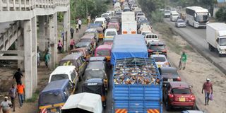 Makupa causeway traffic