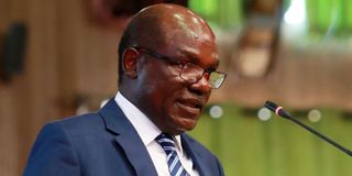 IEBC Chairman Wafula Chebukati