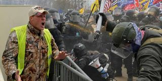 US Capitol chaos