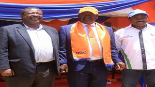 Musalia Mudavadi, Raila Odinga, Kalonzo Musyoka