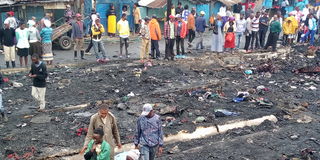 Mukuru-Jamaica slum fire