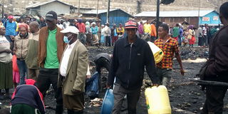 Mukuru-Jamaica slum fire